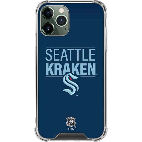 NHL Seattle Kraken Lineup iPhone 12 Pro Clear Case