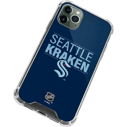 NHL Seattle Kraken Lineup iPhone 12 Pro Clear Case