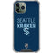 NHL Seattle Kraken Lineup iPhone 12 Pro Max Clear Case