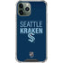 NHL Seattle Kraken Lineup iPhone 12 Pro Max Clear Case