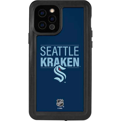 NHL Seattle Kraken Lineup iPhone 12 Pro Waterproof Case