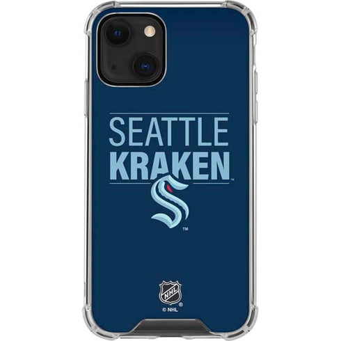 NHL Seattle Kraken Lineup iPhone 13 Mini Clear Case