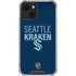NHL Seattle Kraken Lineup iPhone 13 Mini Clear Case