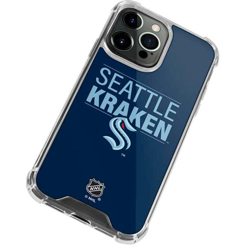 NHL Seattle Kraken Lineup iPhone 13 Pro Clear Case