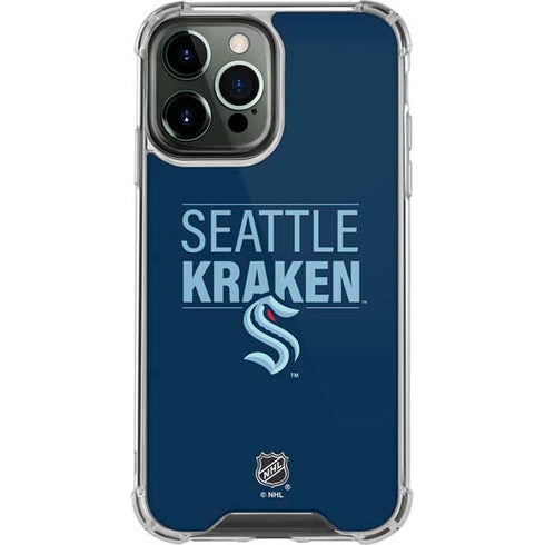 NHL Seattle Kraken Lineup iPhone 13 Pro Max Clear Case