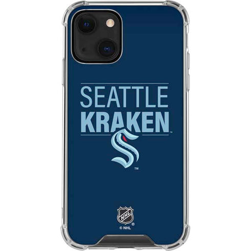 NHL Seattle Kraken Lineup iPhone 14 Plus Clear Case