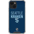 NHL Seattle Kraken Lineup iPhone 14 Plus Clear Case