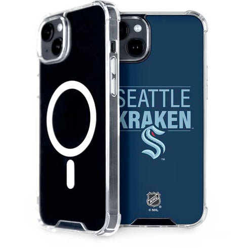 NHL Seattle Kraken Lineup iPhone 15 Plus MagSafe Case