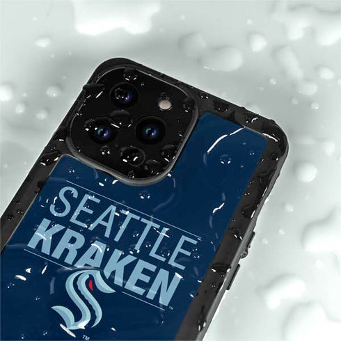NHL Seattle Kraken Lineup iPhone 14 Pro Max Waterproof Case