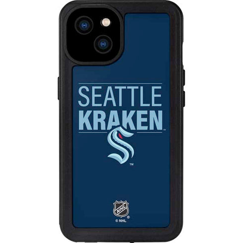 NHL Seattle Kraken Lineup iPhone 15 Plus Waterproof Case