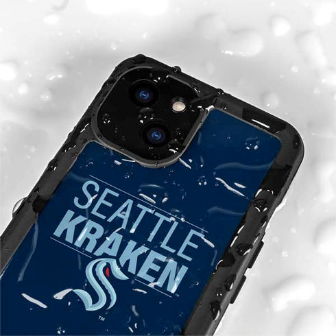 NHL Seattle Kraken Lineup iPhone 15 Plus Waterproof Case