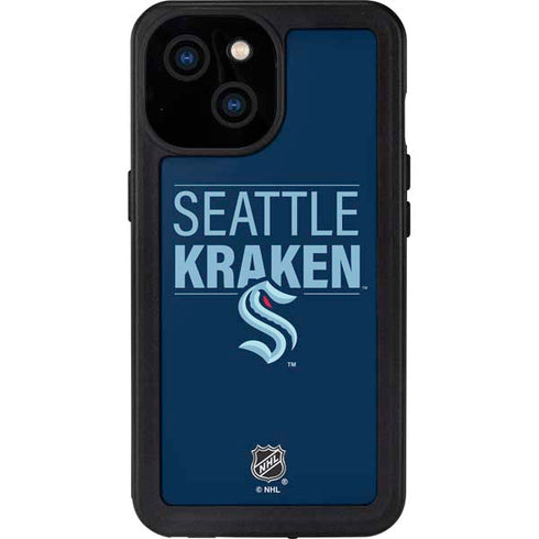 NHL Seattle Kraken Lineup iPhone 15 Waterproof Case