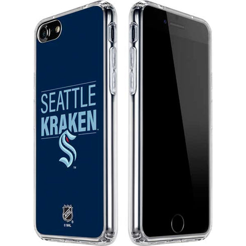 NHL Seattle Kraken Lineup iPhone SE (2nd & 3rd Gen) Clear Case