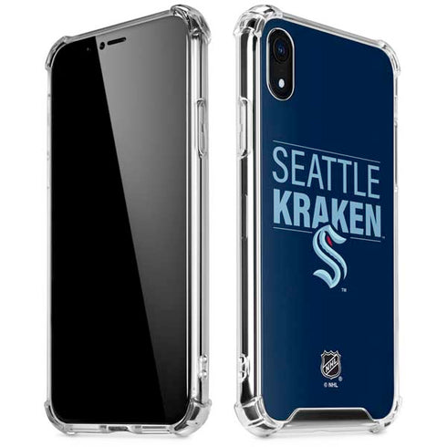 NHL Seattle Kraken Lineup iPhone XR Clear Case