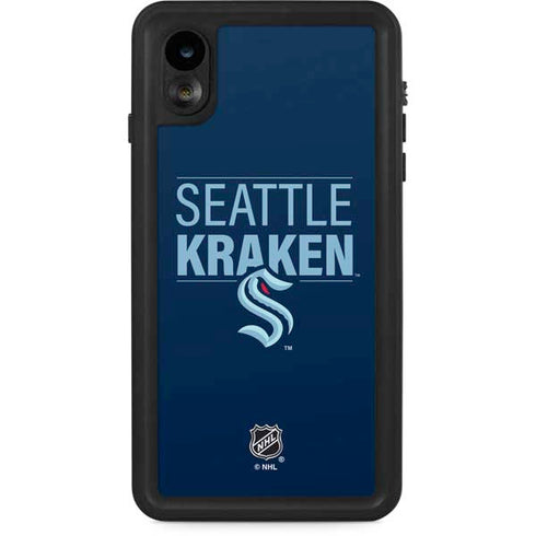 NHL Seattle Kraken Lineup iPhone XR Waterproof Case