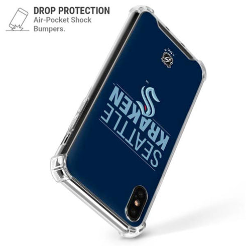 NHL Seattle Kraken Lineup iPhone XS Max Clear Case