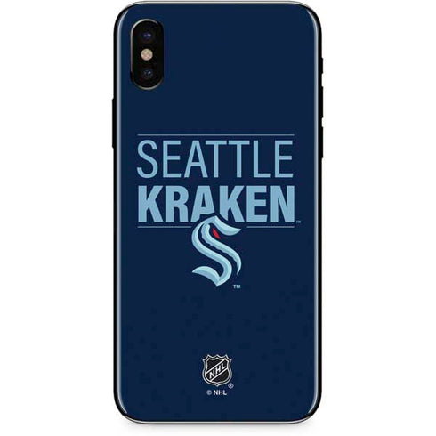 NHL Seattle Kraken Lineup iPhone XS Max Skin