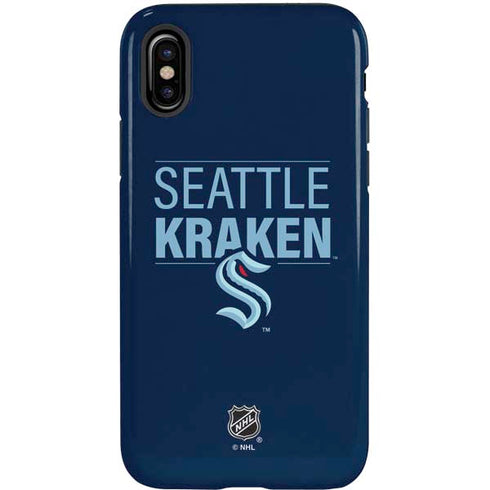 NHL Seattle Kraken Lineup iPhone XS Pro Case