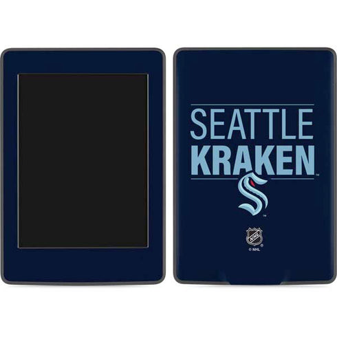 NHL Seattle Kraken Lineup Amazon Kindle Skin