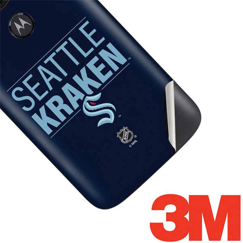 NHL Seattle Kraken Lineup Moto E5 Play Skin