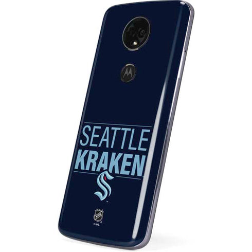 NHL Seattle Kraken Lineup Moto E5 Plus Skin