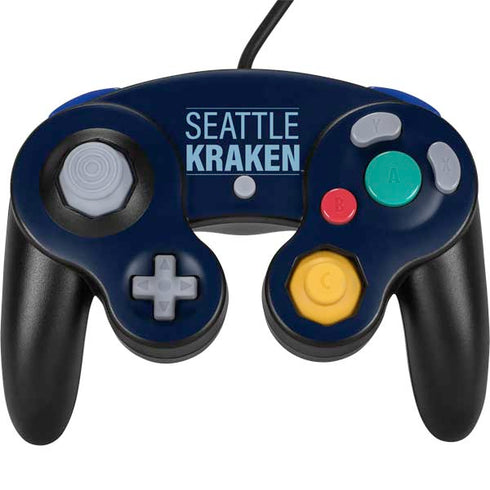 NHL Seattle Kraken Lineup Nintendo GameCube Controller Skin