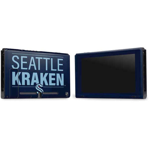 NHL Seattle Kraken Lineup Nintendo Switch Bundle Skin
