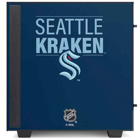 NHL Seattle Kraken Lineup NZXT H510 Compact ATX Mid-Tower Case Skin