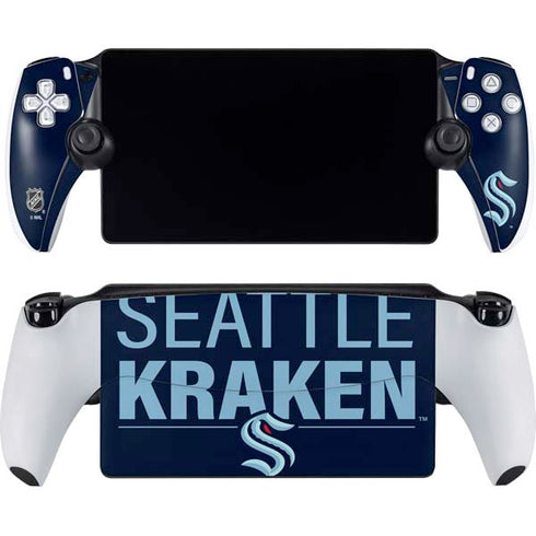 NHL Seattle Kraken Lineup PlayStation Portal Remote Player Skin