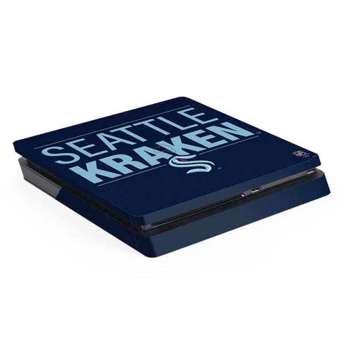 NHL Seattle Kraken Lineup PS4 Slim Skin