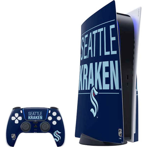 NHL Seattle Kraken Lineup PS5 Bundle Skin