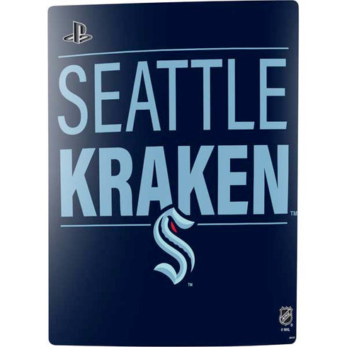NHL Seattle Kraken Lineup PS5 Console Skin