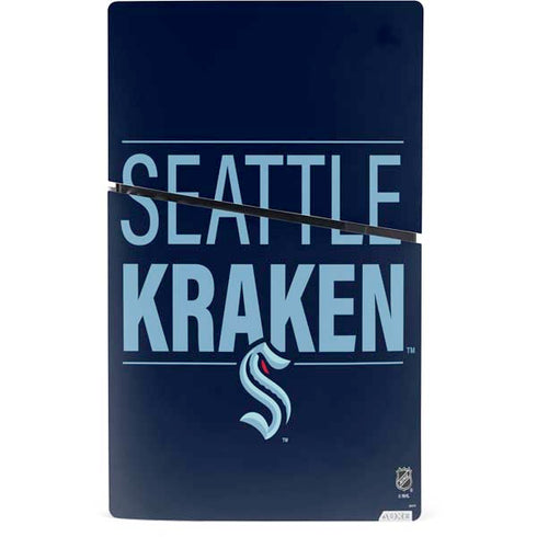 NHL Seattle Kraken Lineup PS5 Slim Digital Edition Bundle Skin