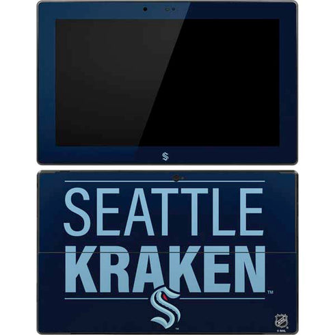 NHL Seattle Kraken Lineup Surface Pro Tablet Skin
