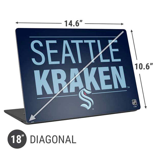 NHL Seattle Kraken Lineup Universal Laptop 18in (14.6 x 10.6in) Skin