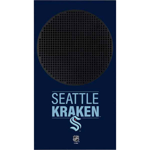 NHL Seattle Kraken Lineup Xbox Series S Console Skin