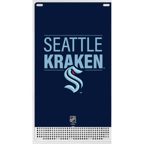 NHL Seattle Kraken Lineup Xbox Series S Console Skin