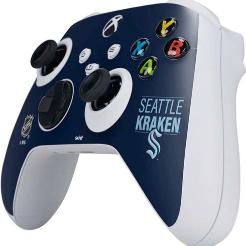 NHL Seattle Kraken Lineup Xbox Series S Controller Skin