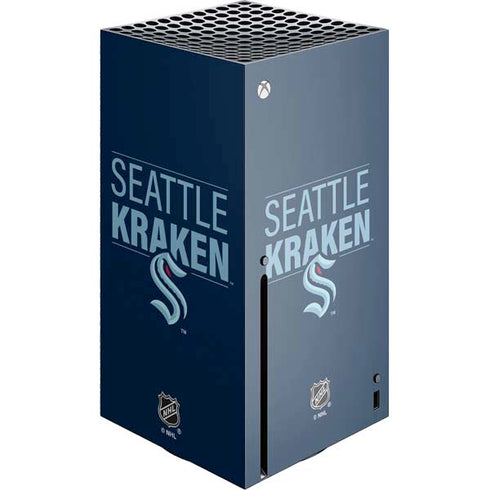 NHL Seattle Kraken Lineup Xbox Series X Console Skin