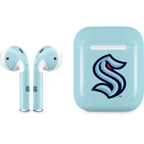 NHL Seattle Kraken Logo Apple AirPods Skin