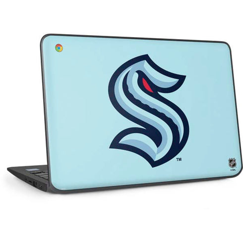 NHL Seattle Kraken Logo HP Chromebook Skin