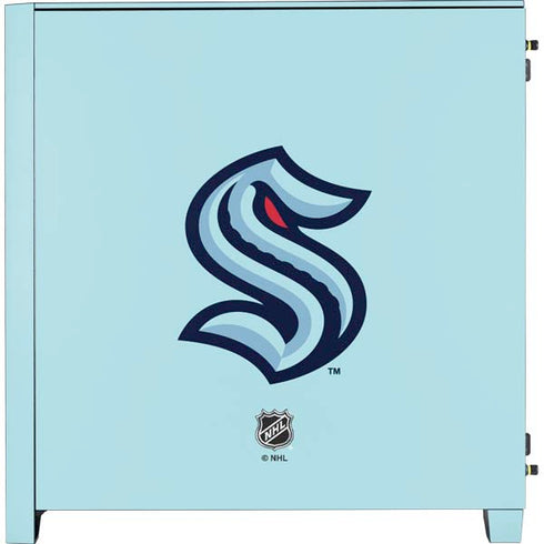 NHL Seattle Kraken Logo Corsair 4000D Tempered Glass Mid-Tower ATX Case Skin