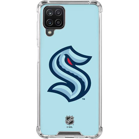 NHL Seattle Kraken Logo Galaxy A12 Clear Case