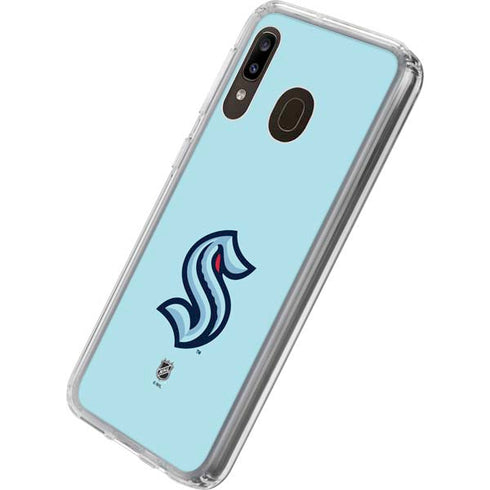 NHL Seattle Kraken Logo Galaxy A20 Clear Case