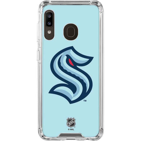NHL Seattle Kraken Logo Galaxy A30 Clear Case