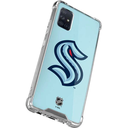 NHL Seattle Kraken Logo Galaxy A71 5G Clear Case