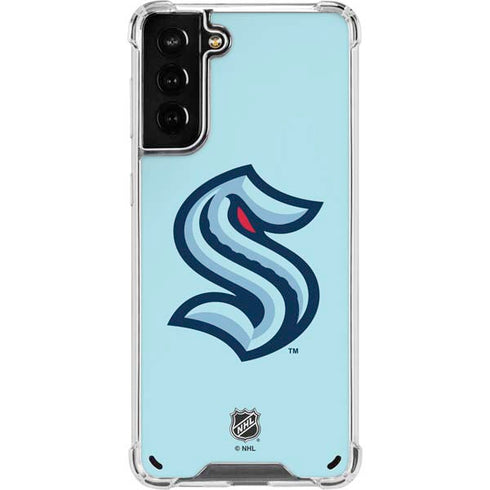 NHL Seattle Kraken Logo Galaxy S21 Plus 5G Clear Case