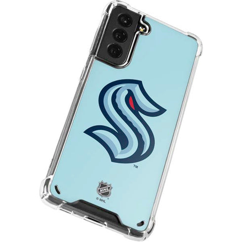 NHL Seattle Kraken Logo Galaxy S21 Plus 5G Clear Case