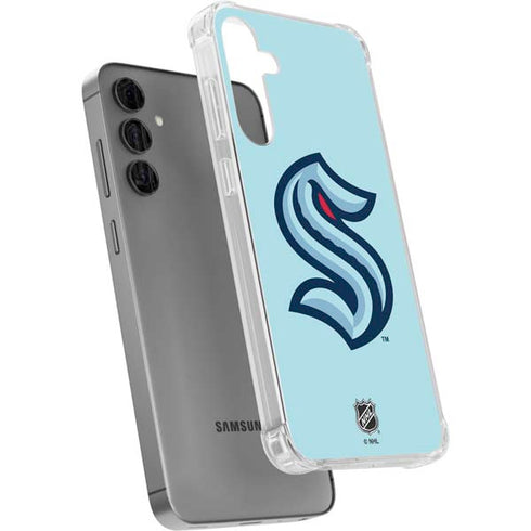 NHL Seattle Kraken Logo Galaxy S24 Plus Clear Case