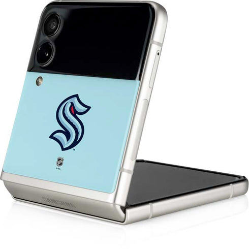 NHL Seattle Kraken Logo Galaxy Z Flip4 5G Skin